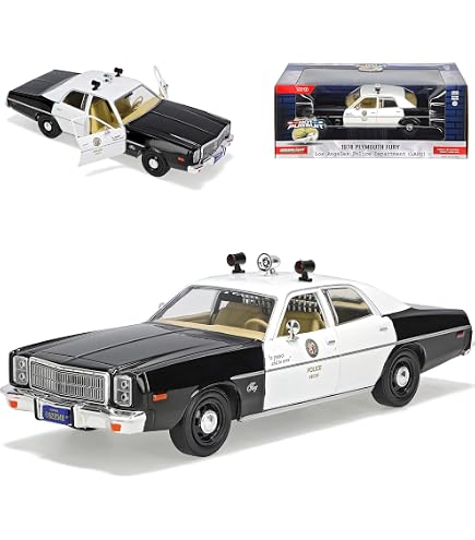 Motormax Dodge Charger NYPD Modellauto 1/43 – Mit Individuellem Wunschkennzeichen