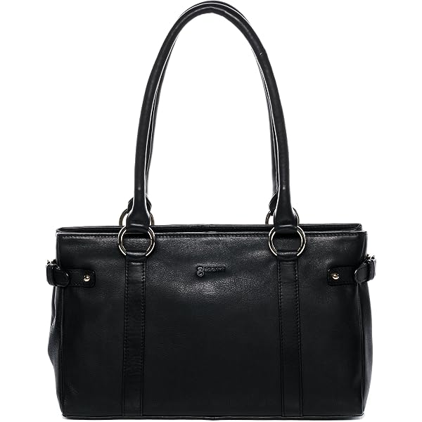 Pochette JIL BACCINI En Cuir Véritable - Clutch Noir Élégante | Sac De Soirée Fait Main