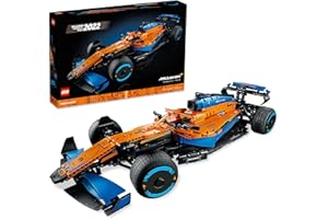 LEGO Technic Coche de Carreras McLaren Formula 1, Maqueta de Construcción para Adultos, Deportes de Motor, Replica Deportivo F1 Coleccionable, Regalo de San Valentín para Hombres y Mujeres 42141