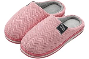 DSQSasahip Pantoufle Femme Maison Chaussons Femme Hiver Pantoufles Confortable Chaussons en Peluche Chaude Doublure Chaussures Femme Intérieur Hiver Accueil Slippers