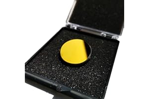 MCWlaser Miroirs en SI pour fraise de gravure laser 10.6um CO2, 40W ¨¤ 200W T: 3mm D: 25mm