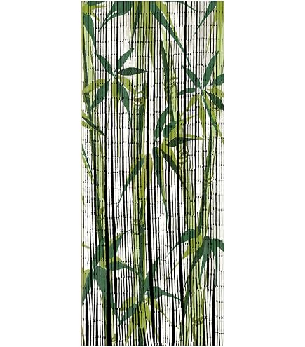 vidaXL Insekten-Trvorhang Bambus Druck 100x200 cm Bambus, Fliegenvorhang,  Tr Fliegengitter, Perlenfliegenvorhang, Fliegengitter, Bambusvorhang:  Amazon.de: Garten