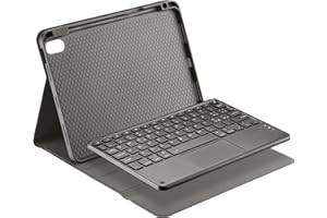 Cellularline Custodia Keymag Case Nera con Tastiera QWERTY Wireless Integrata e slot porta Penna, 33H di utilizzo continuo, Compatibile con iPad 11 e iPad 10.9