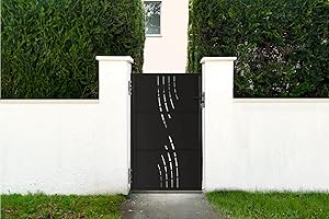 Casanoov Portillon acier 1m NALI VELETA H.160cm Noir mat