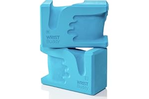 WRIST BUDDY Yoga Blocks | Engineered to Help Wrist Pain, Comfort, and Grip Strength | Prime Support for Balance Fitness and Exercise | All EVA Foam Blocks Yoga Accessories Set | Great Summer Gifts