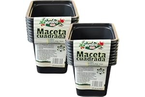 Bony Elite QUALITY PRODUCTS & THE BEST RATE Bonyelite-Semilleros Plásticos (24 Unidades) - Germinación y Cultivo en Interiores y Exteriores | Reutilizables con Drenaje Integrado