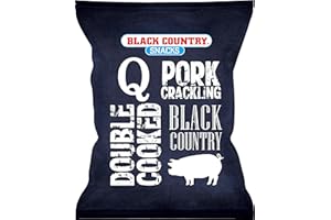BLACK COUNTRY SNACKS Q Pork Crackling 40g x 10 packets