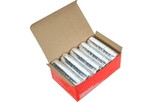 NKlaus 200x Räucherkohle Ø 50mm schnellzündend Holzkohletabletten 20 Rollen Premium Räuchern 40177