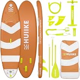 HUIIKE Tabla Paddle Surf Hinchable 10' y hasta 130 kg con Accesorios | SUP Convertible en Kayak con Remo, Inflador, Quillas,