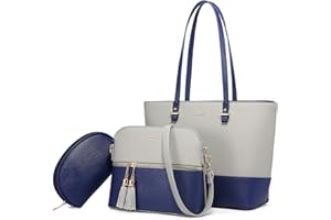LOVEVOOK Borsa Donna Set Tracolla Spalla Borse a Mano Grande Progettista Medio Grande 3 Pezzi Tote Crossbody Clutch