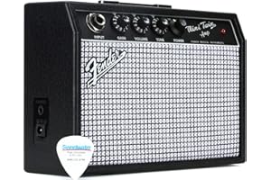 Fender Mini '65, Amplificatore per Chitarra Twin Miniature, Mini Amplificatore 1W per Chitarre Elettriche, 9V