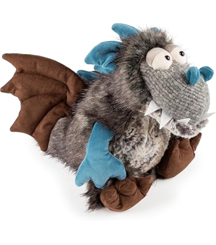 Sigikid BEASTS Doudou âne Don - Peluche Grise Et Marron - Modèle 42816