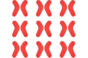 lasuroa 18 Pièces Ski & Snowboard Boots Fitting Pads, 9 x 2,5 x 0,3 cm Rembourrage en Mousse pour Chaussures de Ski Coussinets d'ajustement Souples pour Chaussures pour Le Snowboard