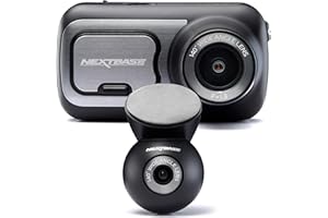 Nextbase 422GW Dashcam Avant/arrière Full Quad HD 1440p/30 fps, caméra embarquée WiFi, Bluetooth, GPS, Alexa intégrée, Vision de Nuit, stationnement Intelligent, Enregistrement à 280°