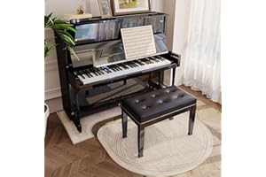 E-ALLDIR Klavier-Schallschutzteppich,Schallschutz Teppich Klavier,Klavier-Teppichschutz Klavierteppich Rutschfester Matte Bodenschutzmatte Schallschutzmatte Antivibrationsmatte Klavier Matte 70×160+110×110cm