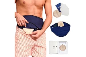 SIIL Ostomi bä blått + stomskydd kardborre tillbehör ostomi skydd 100 st paket - tillverkat i EU