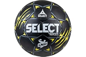 Select - Ballon de Hand Replica LNH LiquiMoly 2023-24 Black-Yellow