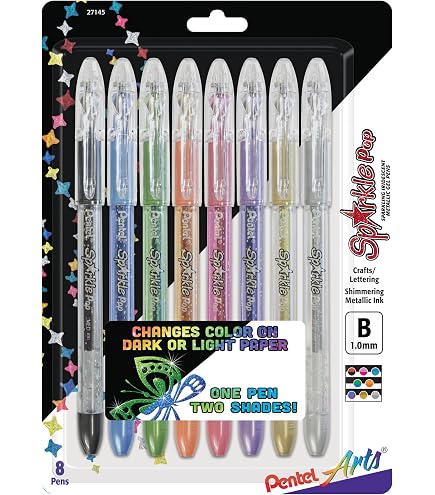 Pentel Milky Pop Gel Pens – 4er Set, Pastellfarben, 0,8 Mm Mine, Für Karten, Zeichnungen & Projekte