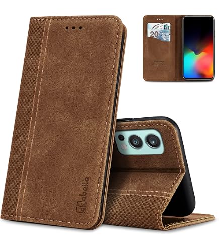 Moex Flip Case Für OnePlus Nord CE 2 5G – 360° Schutz, PU-Leder, Mit Magnetverschluss, Schwarz