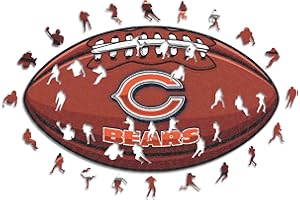 Iconic Puzzles - Tampa bay Buccaneers, Logo, Puzzle di Legno con Licenza Ufficiale NFL, 100% sostenibile, Regalo per Adulti e Bambini, Taglia S, 150 PCS