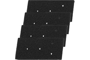 KETTION 4 Stück Filter für Bauknecht Privileg Whirlpool HX 481010716911 Trockner Wärmepumpentrockner, Fein-Grob 230 x 115 x 14mm, Schwammfilter Filtermatte Kondenstrockner