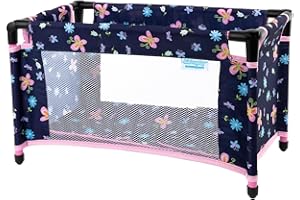 Kinderplay KP0400I - Cama para muñecas para viajes, estilo tradicional, construcción de empatía y juego imaginativo