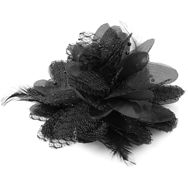 Inilbran Boho Kristall Blume Haarspange - Vintage Style Für Natürlichen Look