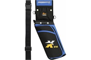 SUNYA - Archery Quiver for Arrows - Archery Hip Arrow Quiver with Belt, Fits 3 Arrow Tube Holder