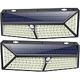 kilponen Luce Solare Led Esterno 430 LED 【USB Ricaricabile & 3500 Lumen】 Lampade Solari a Led da Esterno di Movimento 270º Il