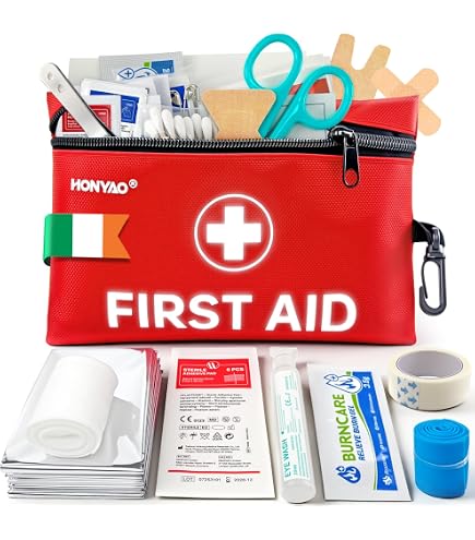 car first aid kit din 13164 2026 with breathing mask emergency