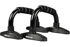 ‎PROIRON PROIRON Liegestützgriffe Push Up Bars 1 Paar Griffe Liegestützemit Edelstahlstange Schaumstoffgriff Neigungsstange Handgelenkschutz Brusttraining Body Building Zubehör