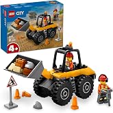 LEGO City Sarı Tekerlekli İnşaat Y&uuml;kleyicisi 60450-4 Yaş ve &Uuml;zeri &Ccedil;ocuklar i&ccedil;in Yaratıcı İnşaat Aracı İ&ccedil;eren Oyuncak Yapım Se