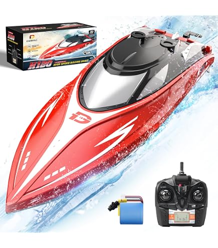 Bateau Télécommandé Pour Piscines Et Lacs, Hors-Bord Rc Rapide Pour Enfants Et Adultes, 2.4G Bateau Télécommandé Pour Piscines Et Lacs, Hors-Bord Rc Rapide Pour Enfants Et Adultes, 2.4G