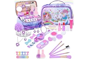 Swift Kids Makeup Kit for Girl Makeup Set Washable Make up Kit for Little Girl Princess Toddler Makeup for Kid Christmas Birthday Gifts Unicorn Toys for Girls 3 4 5 6 7 8 9 10 Year Old (Color LMB1)
