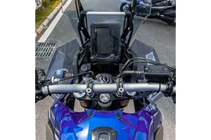 FAYEDENICY Moto Regolabile Parabrezza Staffa 4 "100mm per Tenere 700 XT700Z XTZ 700 T7 T700 T 700 2019 2020 2021 2022 2023 Parabrezza Regolatore Supporto Del Supporto Kit Moto Accessori Parti 19-23