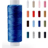 Heavy Duty Polyester Sewing Thread 200 m, Navy Blue - Pasmanta | Spool for Hand and Machine Upholstery, Clothing, Curtains an