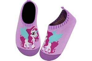 Kyopp Hausschuhe Kinder für Junge mädchen Atmungsaktive Hüttenschuhe Barfußschuhe Kinder Rutschfest Pantoffeln