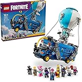 LEGO Fortnite Savaş Otob&uuml;s&uuml; 77073 &ndash; 10 Yaş ve &Uuml;zeri &Ccedil;ocuklar i&ccedil;in Doğum G&uuml;n&uuml; Hediyesi Fikri, Minnoş Takım Lideri, Drift, Tehl