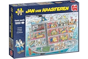 Jumbo, Jan Van Haasteren - Cruise - 1000 Piece, Jigsaw Puzzles for Adults, 1,000 piece