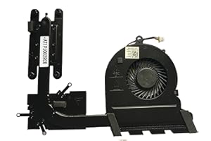 SYW·pcparts Replacement Fan for Dell Inspiron 5565 5567 5767 Series CPU Fan with Heatsink DP/N CN-0789DY 0789DY 789DY AT1PJ002FF0