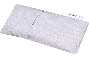 CARREDANA Saco térmico anti-cólicos bebé de semillas de trigo y lavanda.22 x 11cm (Gris topos)