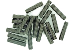 SINGULARITY SUPPLIES M3 (3mm x 6mm) Hex Socket Grub Screw (Flat Point) - Stainless Steel (A2) (Pack of 20)