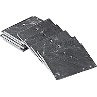 GardenMate® 10er Set Schilder aus Schiefer 10x7cm - Stil modern