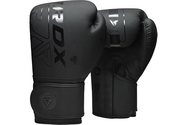 RDX Gants de Boxe Muay Thai d'entrainement, Maya Hide Cuir, Kara Pro Sparring Kickboxing MMA Boxing Gloves, Gants pour Sac de Frappe Pattes d'ours Training, Homme Femme Adulte 8 10 12 14 16 18oz