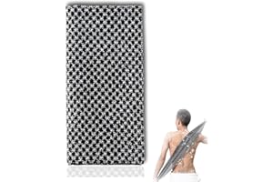 SOGHO Toalla de ducha exfoliante antibacteriana, toalla de ducha exfoliante, toalla exfoliante para espalda, toalla de ducha exfoliante, juego de paños exfoliantes, para baño y ducha hombres y mujeres