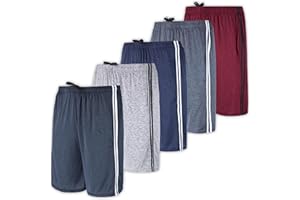 Real Essentials Men's Classic Tennis Shorts