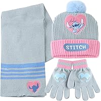 Set 2 Pezzi Princess – Cappello E Guanti Per Bambini, Design Disney, Morbido E Caldo, Taglia Unica - 5