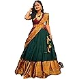SWAMI STUDIO pattu lehenga choli for women south indian