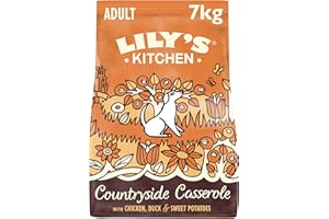 Lily's Kitchen Made with Natural Ingredients Adult Dry Dog Food Chicken & Duck Grain-Free Recipe 7kg Bag