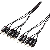 Amazon Basics - Component-Video-Kabel mit Audioübertragung, 1,8 m